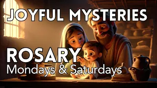 Pray the JOYFUL mysteries of the Holy ROSARY with LITANY: Marian CATHOLIC devotions