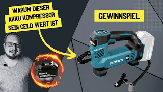 🔥Was kann der Makita Kompressor DMP 180Z 18V ? Review + Test