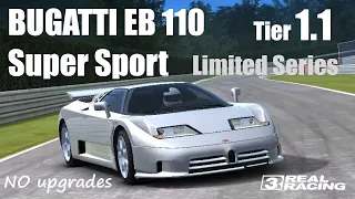 Real Racing 3 · Limited Series · Bugatti EB 110 Super Sport · Tier 1.1 · Head To Head · Silverstone