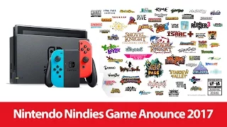 Nintendo Switch indies game title showcase 2017