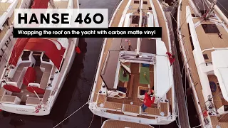 Hanse 460 Yacht, T Top Roof Wrapping