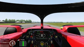 Assetto Corsa Silverstone 1967 Ferrari SF21 World Record 57.682