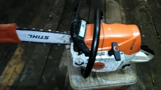 Бензопила  STIHL ms 462, краткий обзор.