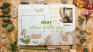 🌾 plan with me | may 2024 bullet journal setup - with my stickers
