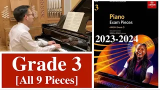 ABRSM Grade 3 Piano 2023-2024 (Complete) with Sheet Music
