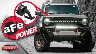 Installing a Cold Air Intake on the 2.3L 2021+ Ford Bronco | aFe Power Momentum GT
