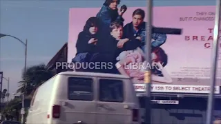 Sunset Strip Billboards in 1984, Los Angeles