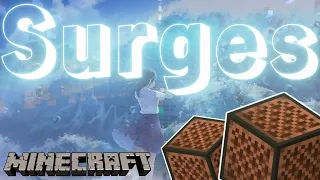 【Minecraft】音ブロックで『Surges/Orangestar』演奏してみた/Note block【マイクラ】