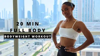 20 Min Full Body BODYWEIGHT WORKOUT  at Home 🔥