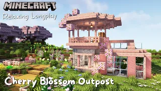 Minecraft Longplay | Cherry Blossom House and Garden (no commentary) 1.20