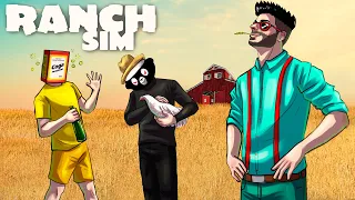 МЫ ПОЛУЧИЛИ В НАСЛЕДСТВО РАНЧО.. ЭТО КРУЧЕ, ЧЕМ ФЕРМА! RANCH SIMULATOR