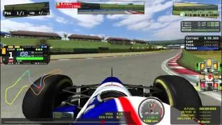 Hot Lap - Tyrrell 020C - Liga Senna Experience - Kyalami