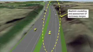 Motorway modelling with S-Paramics