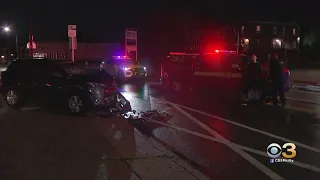 2 People Injured In Crash Involving Fire Truck In West Oak Lane