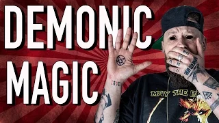 REACTING TO DEMONIC MAGIC!!