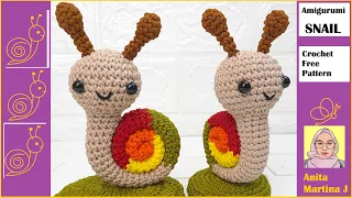 Amigurumi Tutorial : SNAIL │How To Crochet Amigurumi