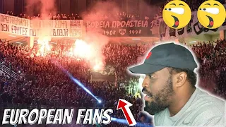 American Reacts to Basketball Fans and Atmosphere USA vs Europe