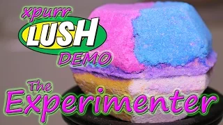 LUSH - Experimenter Bath Bomb - Underwater - Demo - Review