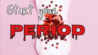 INSTANT PERIOD SUBLIMINAL‼️🛑