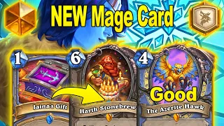 NEW Mage Card Is Super Splendid | Most Delightful Mage Deck! Showdown in the Badlands | Hearthstone