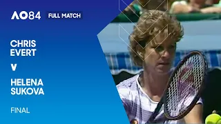 Chris Evert v Helena Sukova Full Match | Australian Open 1984 Final