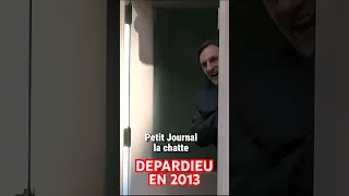 En 2013, ça faisait rire tout le monde, apparemment…Gérard Depardieu sur le tournage de DSK