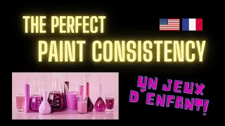 #27- The perfect acrylic paint consistency guide ! #youtubetutorial #acrylicpouring