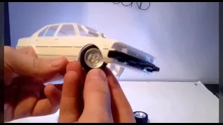 1:24 fujimi advan racing a3a wheels and tyres unboxing