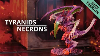 Tyranids vs Necrons NEW RULES - A 10th Edition Warhammer 40k Battle Report