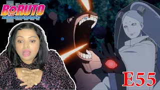 BORUTO EPISODE 55 Reaction | Otsutsuki attacked Eight Tails