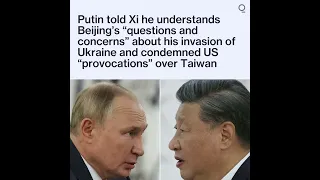 China's Xi Meets Russia's Putin for First Time Since Ukraine Invasion