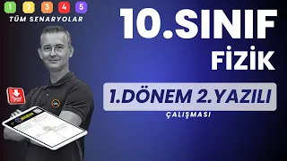 💯 10.SINIF FİZİK 1.DÖNEM 2.YAZILI ÇALIŞMASI | PDF|FİZİKLE BARIŞ| FİZİK YAZILI| TÜM SENARYOLARA GÖRE