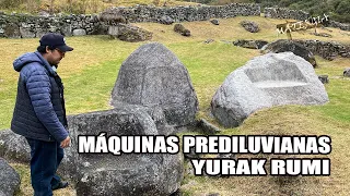 LAS ANTIGUAS MÁQUINAS PREDILUVIANAS DE YURAKRUMI - ENIGMATICOS INTIHUATANAS DE CRISTAL #machupicchu