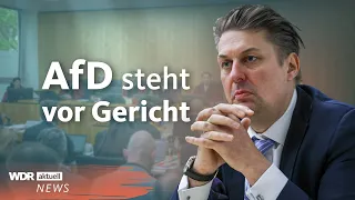 AfD in Münster vor Gericht: Ein rechtsextremistischer Verdachtsfall? | WDR Aktuelle Stunde