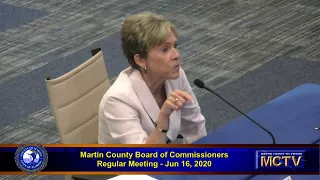 Martin County Board Regular Meeting June 16, 2020 Part 2