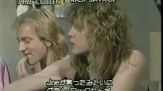 Def Leppard interview 1988 - Part I