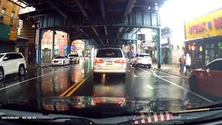 A Rainy Day On Kensington Ave In Philadelphia, Pennsylvania