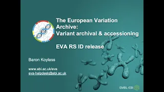 Variant submission and data access at the European Variation Archive