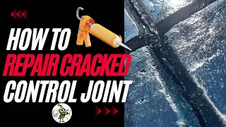 Mr. Jalapeño’s | How To Repair Cracked Concrete Joints.