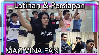 Latihan & Persiapan Meet And Great Vina Fan || Firstime Show By U Production