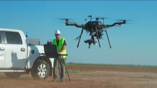 Valmont Utility Line Drone Inspection
