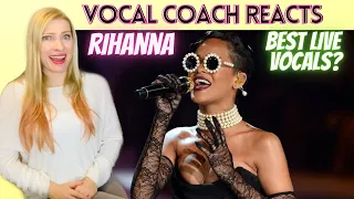 Vocal Coach Reacts: Rihanna's Best Live Vocals?