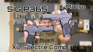 Sig P365 X-Macro vs P365 XL Spectre Comp - Ditching modularity?