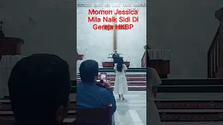 Jessica Mila Naik Sidi Di Gereja HKBP Rawamangun #jessicamila #malua #hkbp