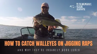 How To Catch Walleyes with Jigging Raps - And Why & They're Insanely Good Lures