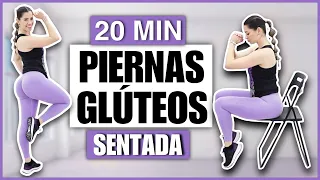 RUTINA DE PIERNAS Y GLÚTEOS CON UNA SILLA SIN SENTADILLAS | PIERNAS TONIFICADAS Y GLÚTEOS GRANDES