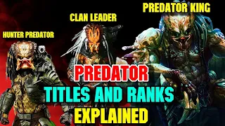 15 (Every) Predator Titles And Ranks - Explored In Detail