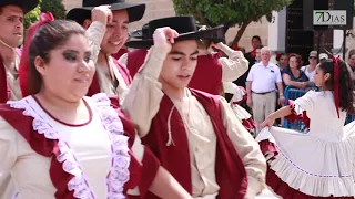 BIENVENIDA A LOS GRUPOS DEL FESTIVAL FOLCLÓRICO INTERNACIONAL EN BADAJOZ