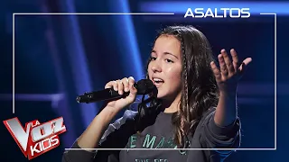 Erika Martín canta 'Amor de San Juan' | Asaltos | La Voz Kids Antena 3 2023