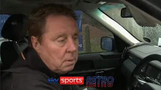 Harry Redknapp interviewed from his car window on transfer deadline day